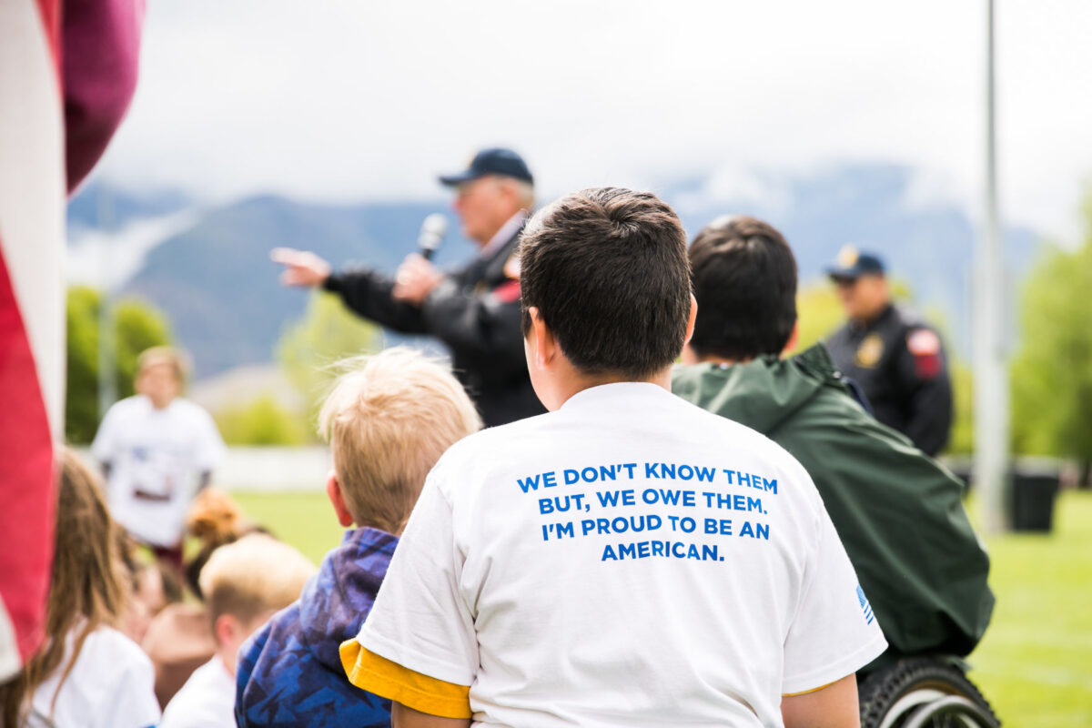 Spanish Fork and Salem students honor veterans through Freedom Walk